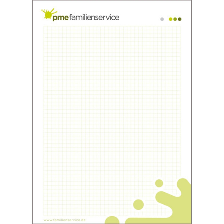 Bild von Schreibblock grün Din A4 5123 (1 VE = 10 Stück)