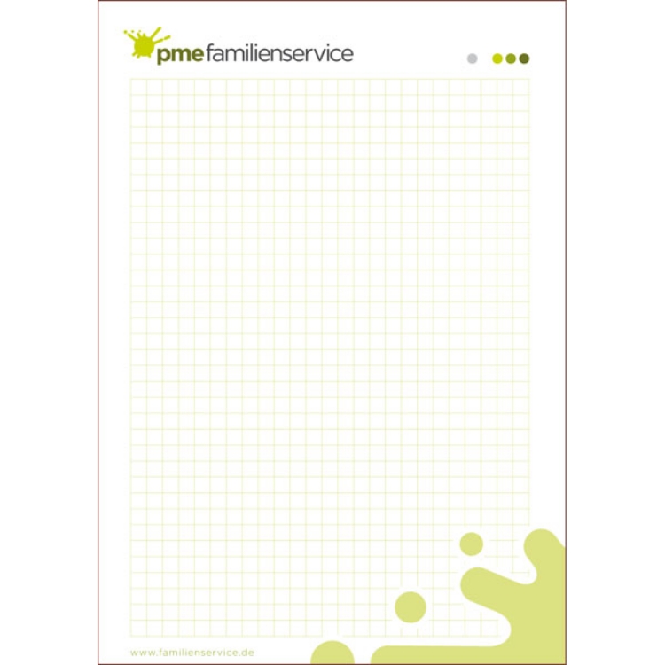 Bild von Schreibblock grün Din A5 5124 (1 VE = 10 Stück)