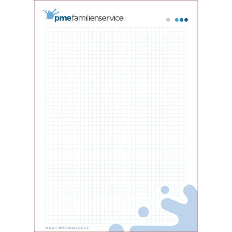 Bild von Schreibblock blau Din A4 5121 (1 VE = 10 Stück)