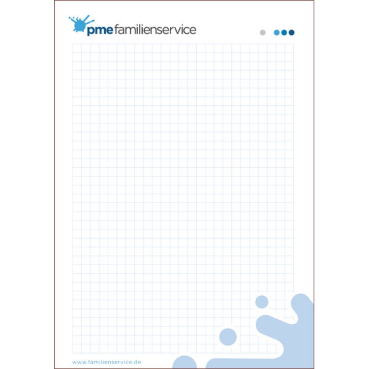 Bild von Schreibblock blau Din A5 5122 (1 VE = 10 Stück)