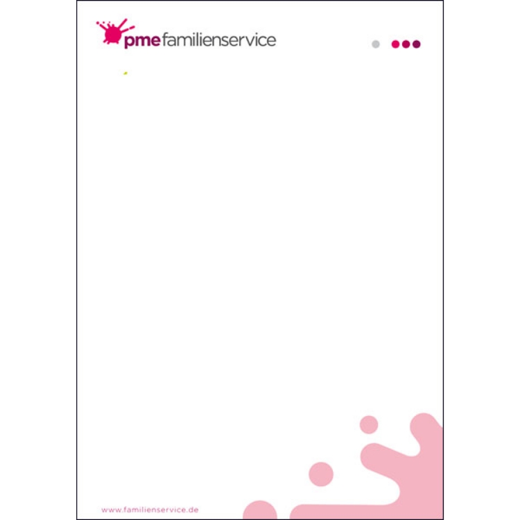 Bild von Schreibblock rot Din A5 (1 VE = 10 Stück)