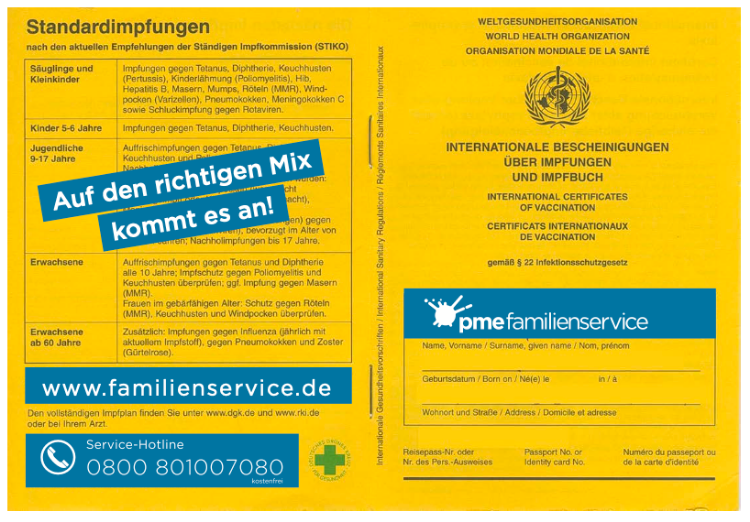 Bild von Impfpasshüllen 