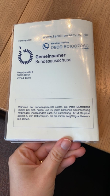 Bild von Mutterpasshüllen 