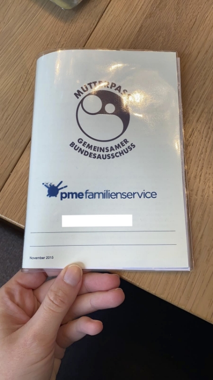 Bild von Mutterpasshüllen 